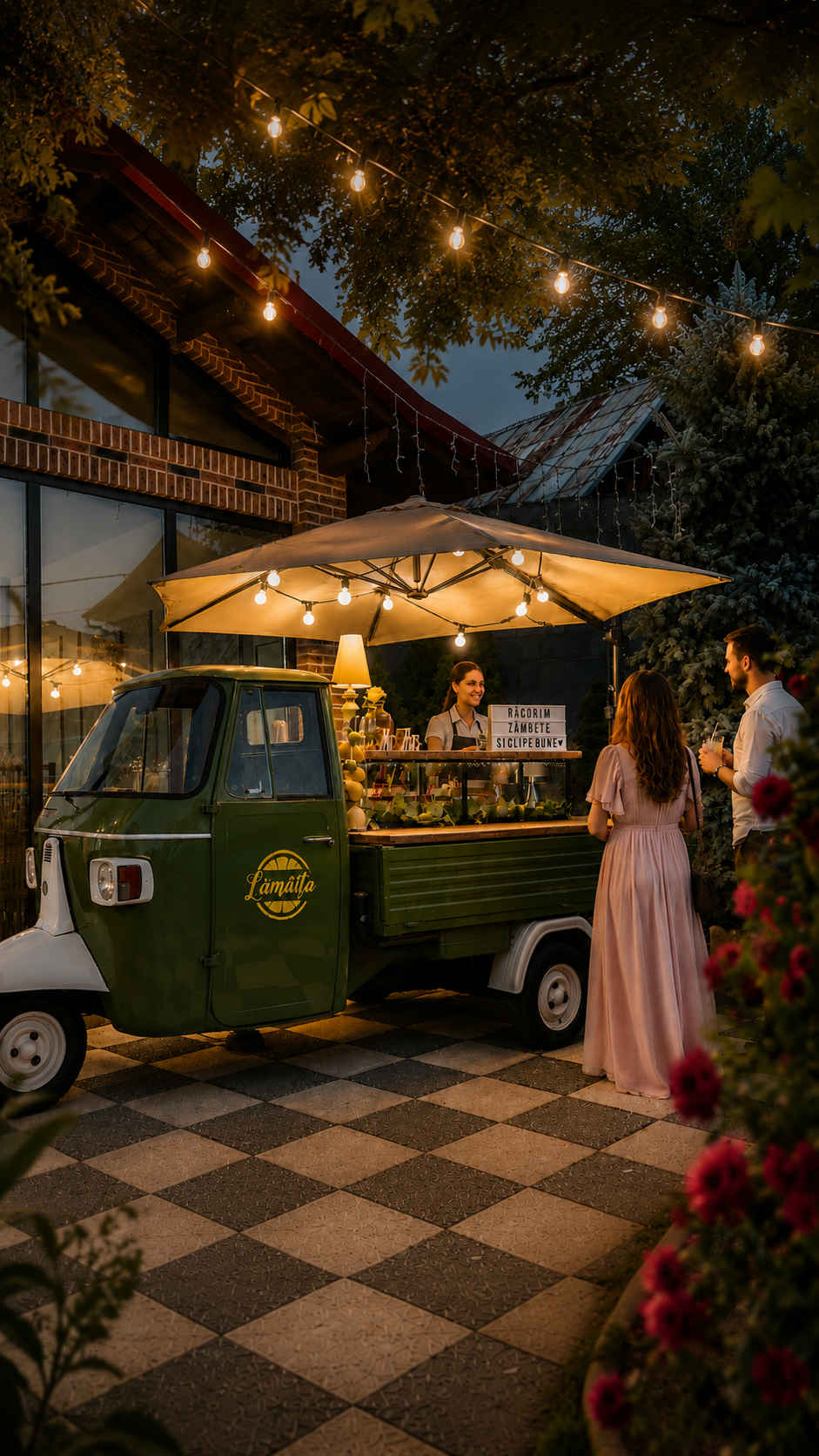 Lămâița Van la un eveniment elegant